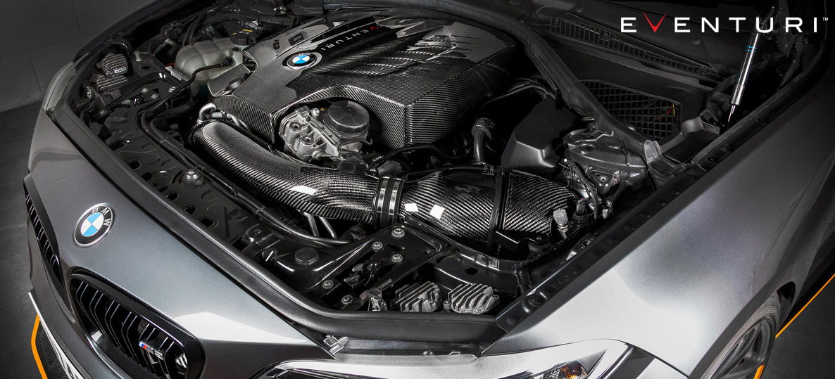 EVENTURI EVE-N55V2-CF-INT Intake System V2 (Carbon) for BMW M2 (F87) / M235i (F22) / M135i (F20) Photo-1