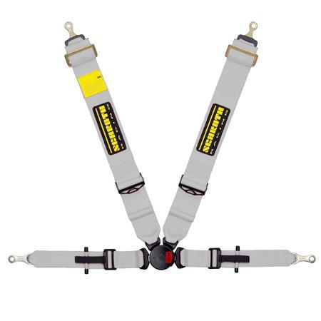 SCHROTH 25970 Seat Belt Profi 2-FE 4-point Right,Asm, ECE, Silver Photo-0