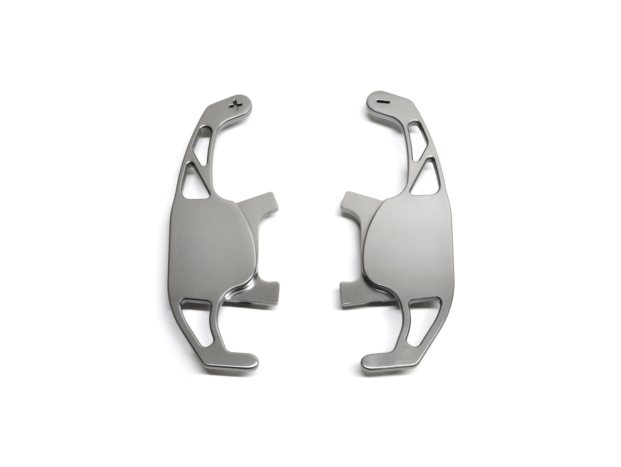 RACINGLINE VWR49G701 DSG Paddle replacements for VW Golf 7 GTI, Golf 7 R (TITANIUM SILVER FINISH) Photo-0