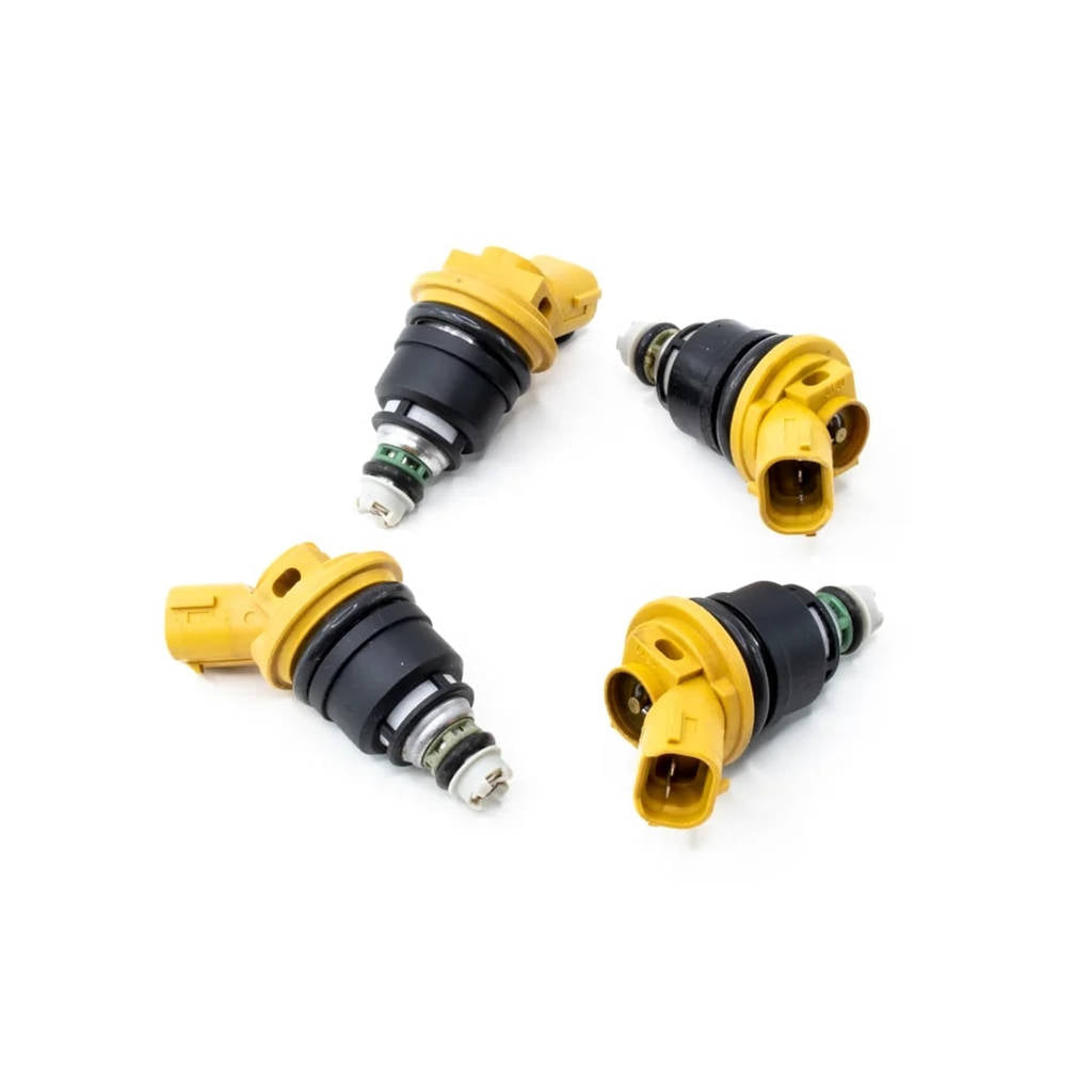 DEATSCHWERKS 02J-00-0850-4 Set of 4 850cc Side Feed Injectors for SUBARU STI EJ25 04-06, Legacy GT E Photo-0