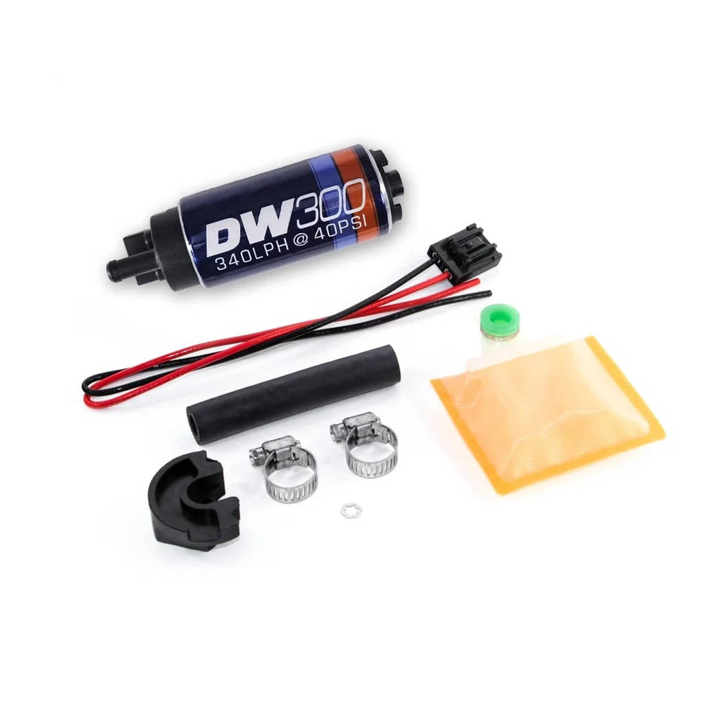DEATSCHWERKS 9-301-0766 DW300 series, 340lph in-tank fuel pump w/install kit for 89-94 240sx and 91 Photo-0