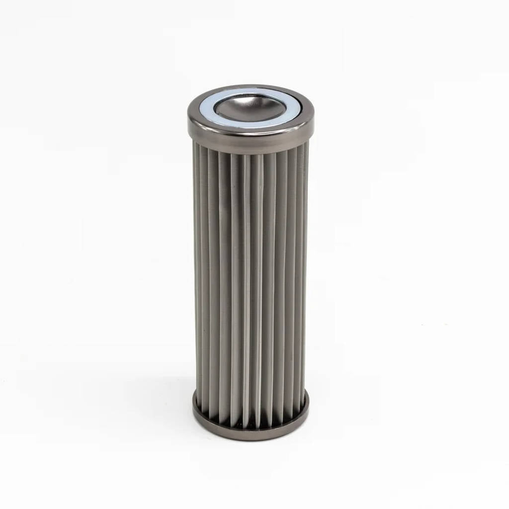 DEATSCHWERKS 8-02-160-010 In-line fuel filter element, stainless steel 10 micron.Fits DW 160mm housi Photo-0