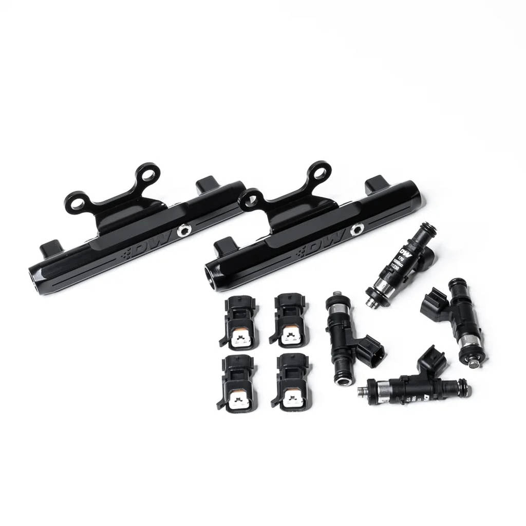 DEATSCHWERKS 6-102-1000 SUBARU top feed fuel rail upgrade kit with 1000cc injectors for MPFI WRX 200 Photo-0