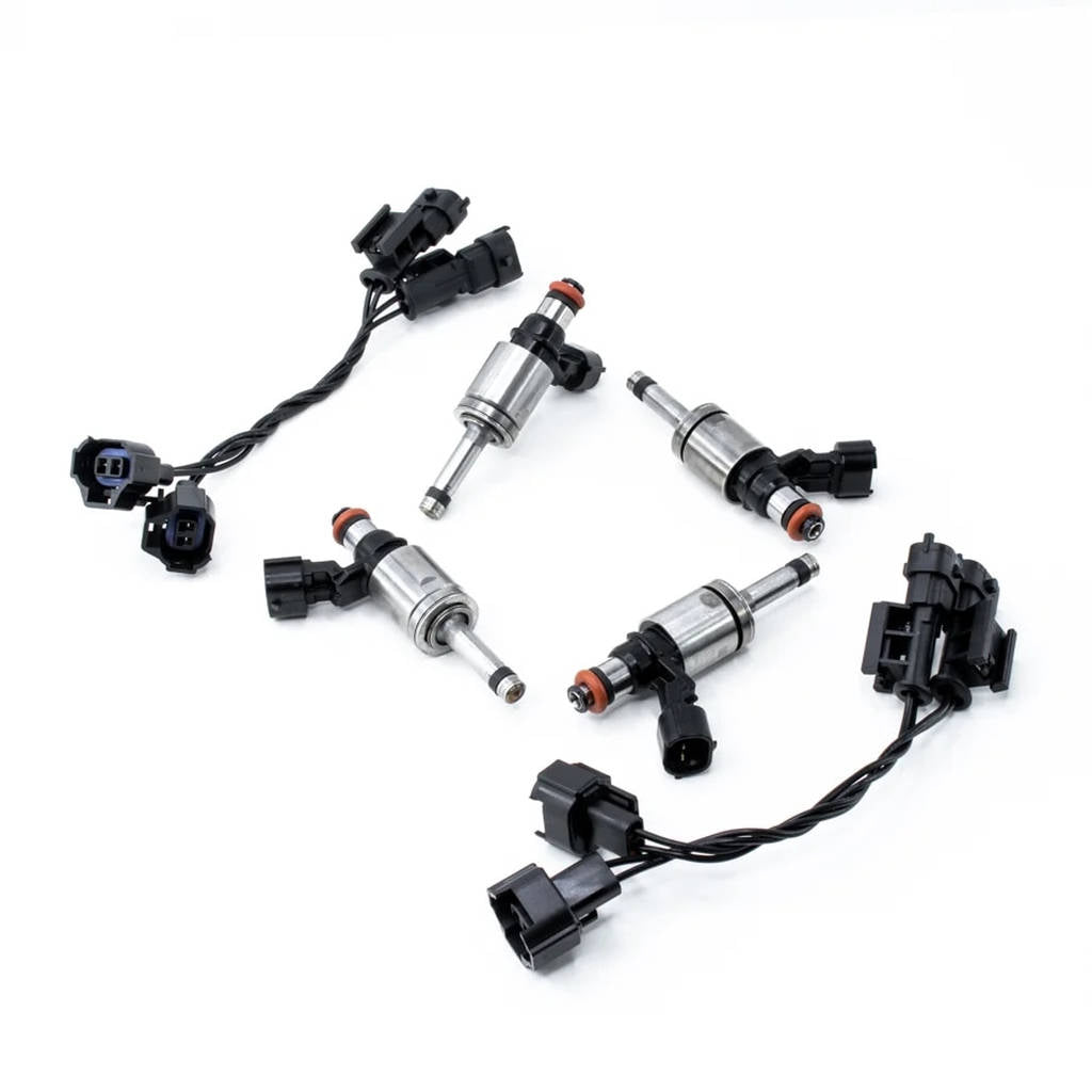 DEATSCHWERKS 19S-01-1700-4 Set of 4 1700cc injectors (GDI) for 13-16 FORD Focus ST/RS 2.0/2.3 and 15 Photo-0