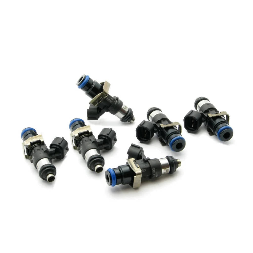 DEATSCHWERKS 16S-12-2200-6 Bosch EV14 UNIVERSAL 48mm/14mm matched set of 6 injectors 220lb/hr Photo-0