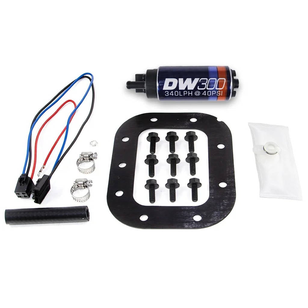 DEATSCHWERKS 9-301-1028 DW300 series, 340lph in-tank fuel pump w/install kit for CORVETTE 86-89 5.7 Photo-0
