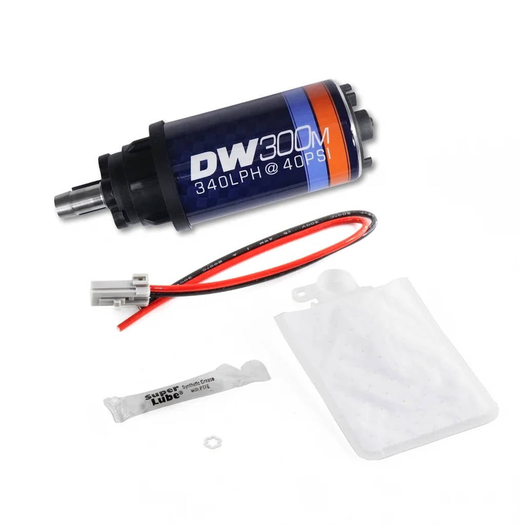 DEATSCHWERKS 9-305-1032 DW300M series, 340lph FORD in-tank fuel pump w/install kit for 99-04 Mustan Photo-0