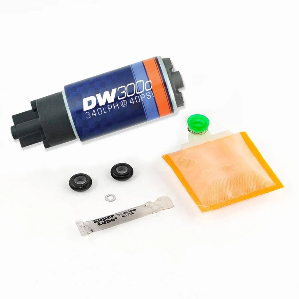DEATSCHWERKS 9-301s-1004 DW300 series, 340lph in-tank fuel pump w/install kit for S2000 06-09 Photo-0