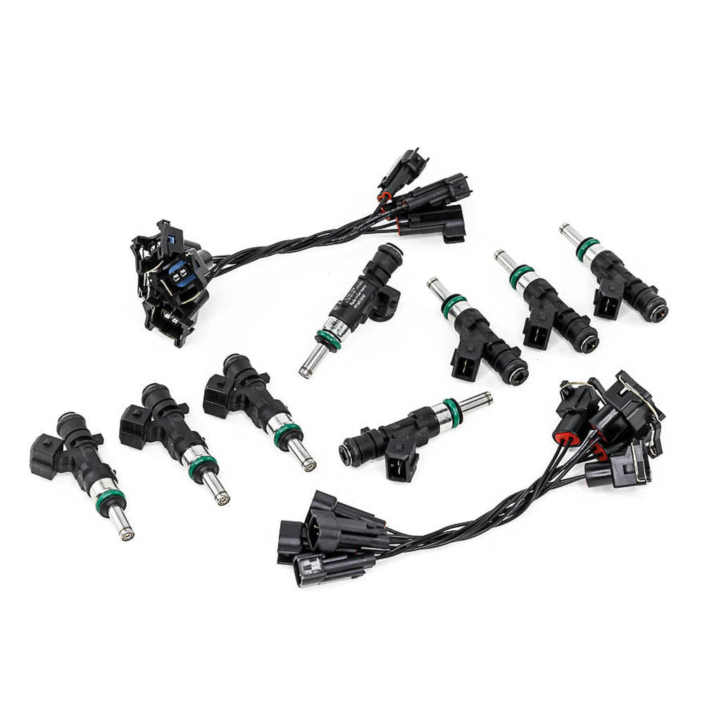 DEATSCHWERKS 17MX-03-1100-8 Injectors Set (8 pcs) 1100cc for DODGE Charger / Challenger Hellcat 2015-2017 Photo-0