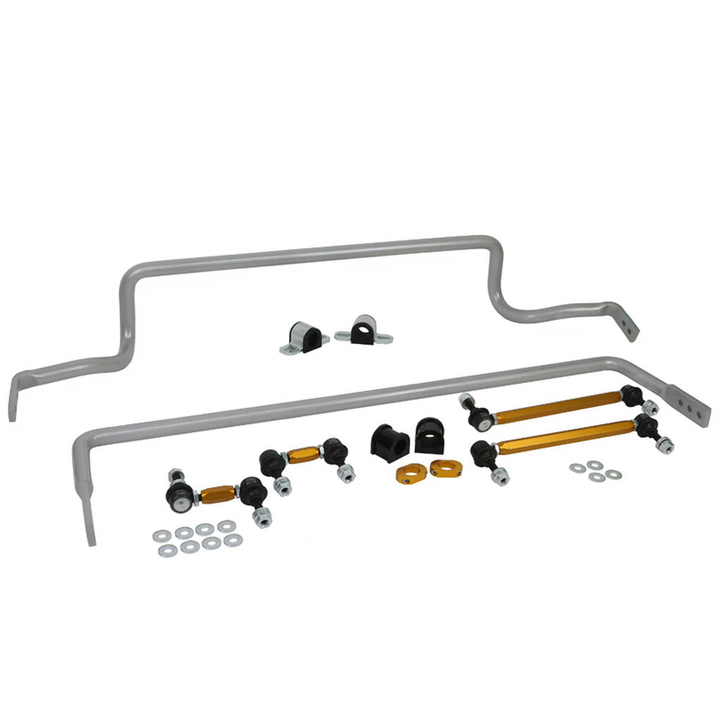 WHITELINE BMK007 Front/Rear Sway Bar Kit for Mitsubishi Lancer CJ 2009-2017 Photo-0