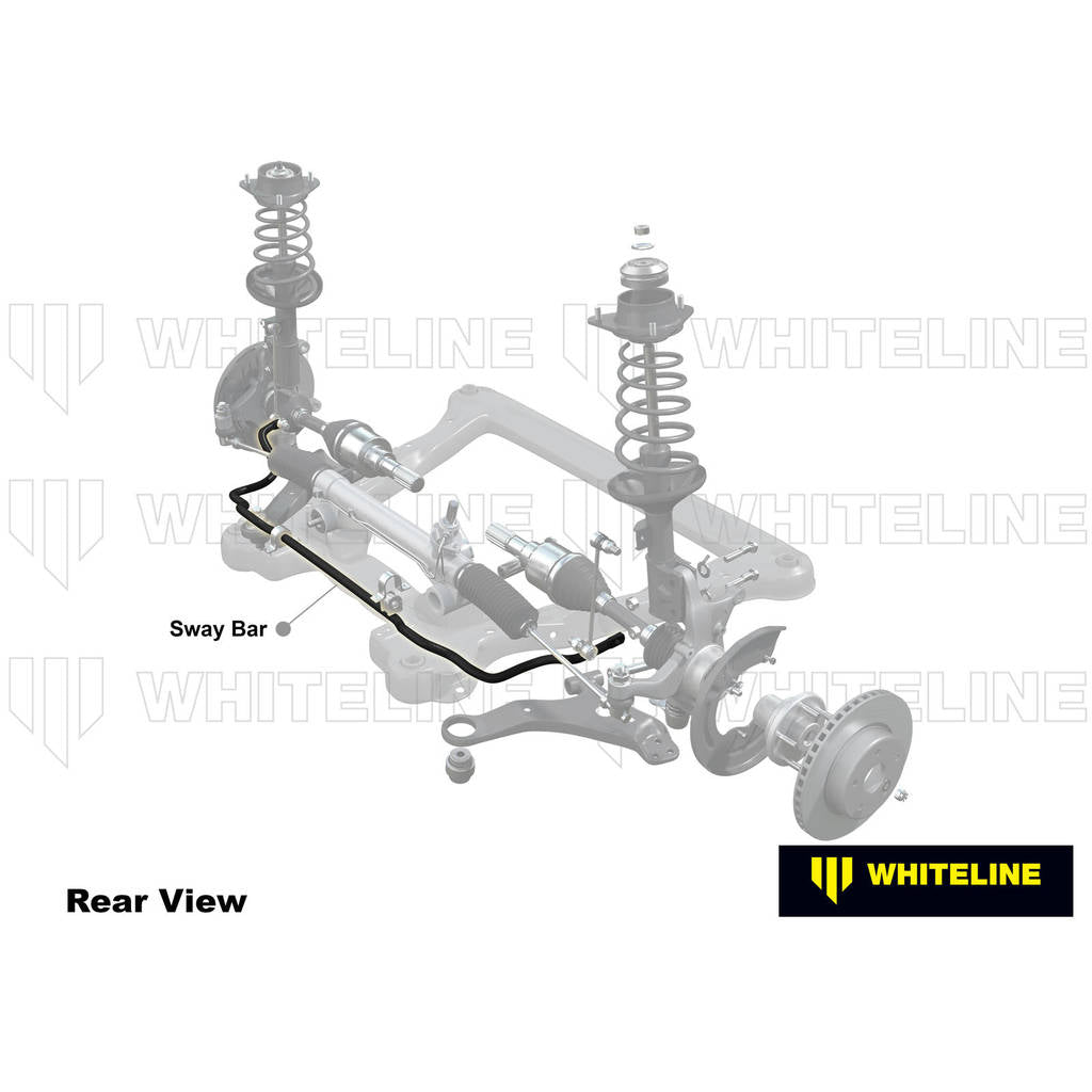 WHITELINE BSF48Z Front Sway Bar 26mm Heavy Duty Blade Adjustable for Subaru WRX STI VA 2014-2019 Photo-1
