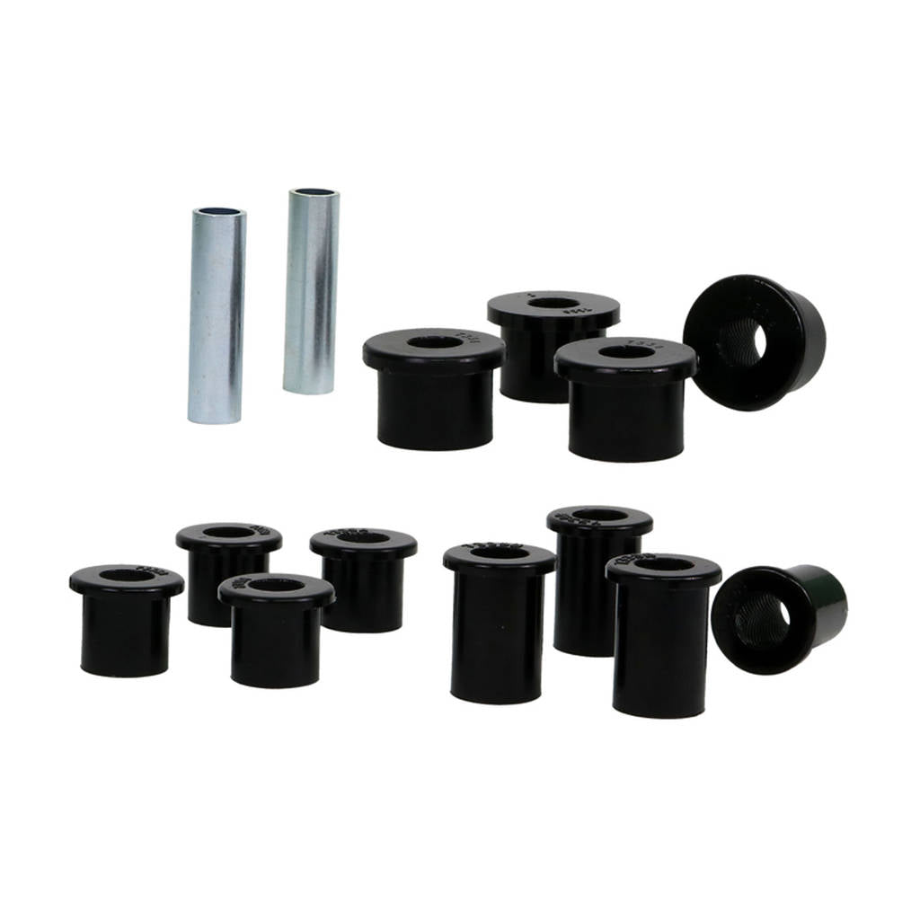 WHITELINE WEK033 Rear Leaf Spring - Bushing Kit for Toyota HiLux 2005-on/Foton Tunland Photo-0