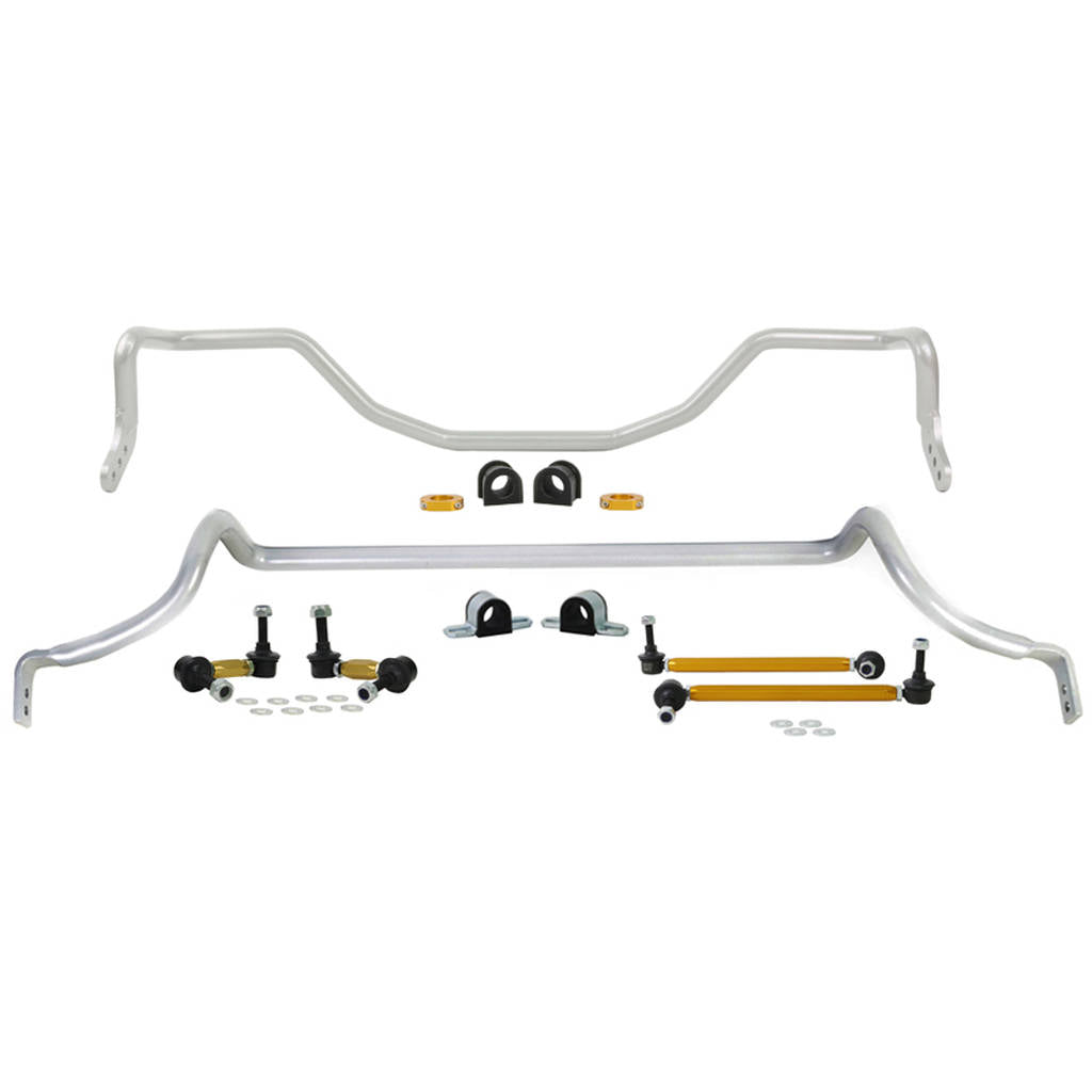WHITELINE BMK008 Front/Rear Sway Bar Kit for Mitsubishi Lancer CJ Ralliart AWD 2009-2017 Photo-1