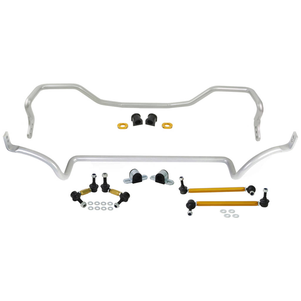 WHITELINE BMK008 Front/Rear Sway Bar Kit for Mitsubishi Lancer CJ Ralliart AWD 2009-2017 Photo-2