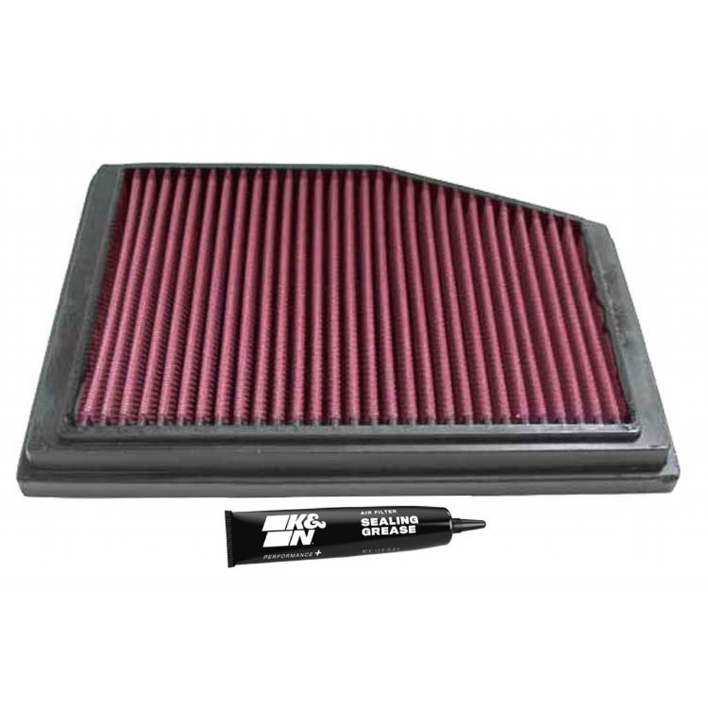 K&N 33-2773 Replacement Air Filter PORSCHE BOXSTER 2.5L H6 96-99, 2.7/3.2L H6 99-04 Photo-0