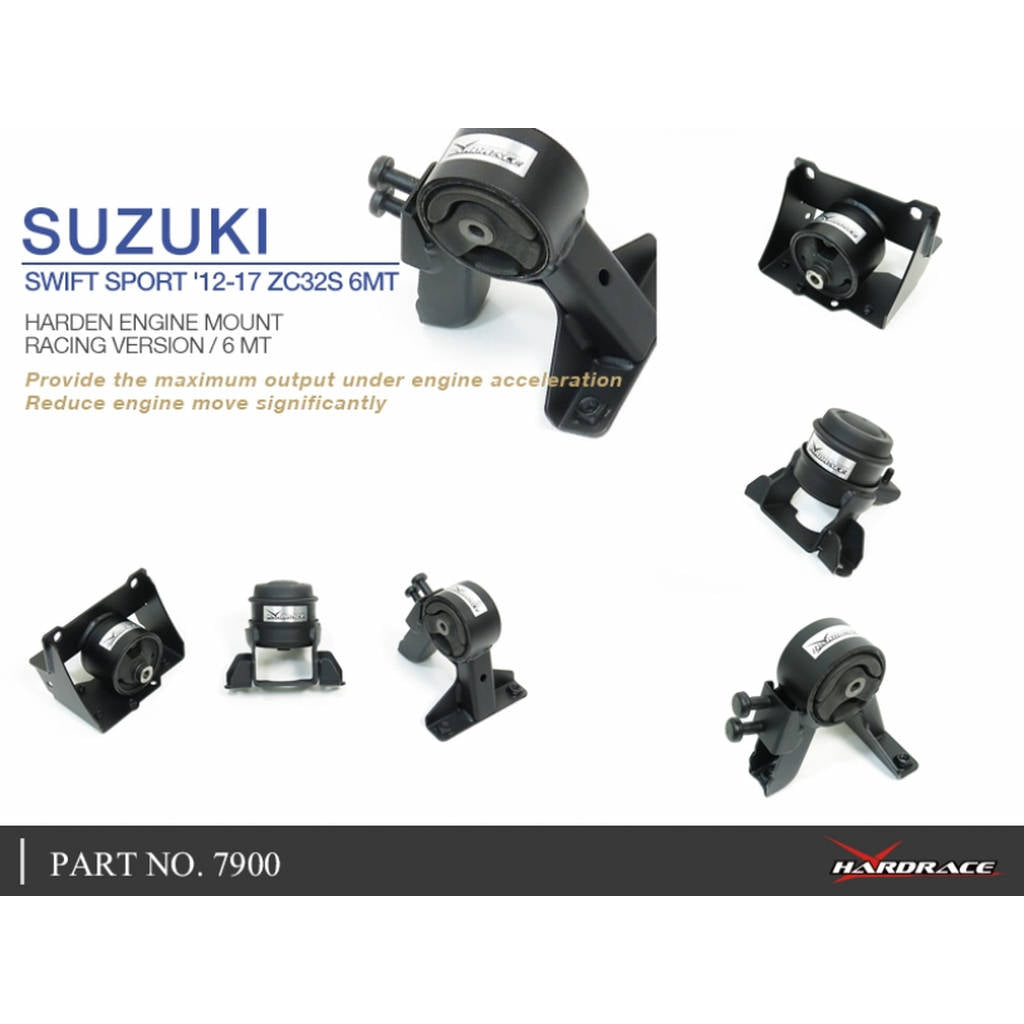 HARDRACE 7900 HARDEN ENGINE MOUNT SUZUKI SWIFT 11- Photo-4