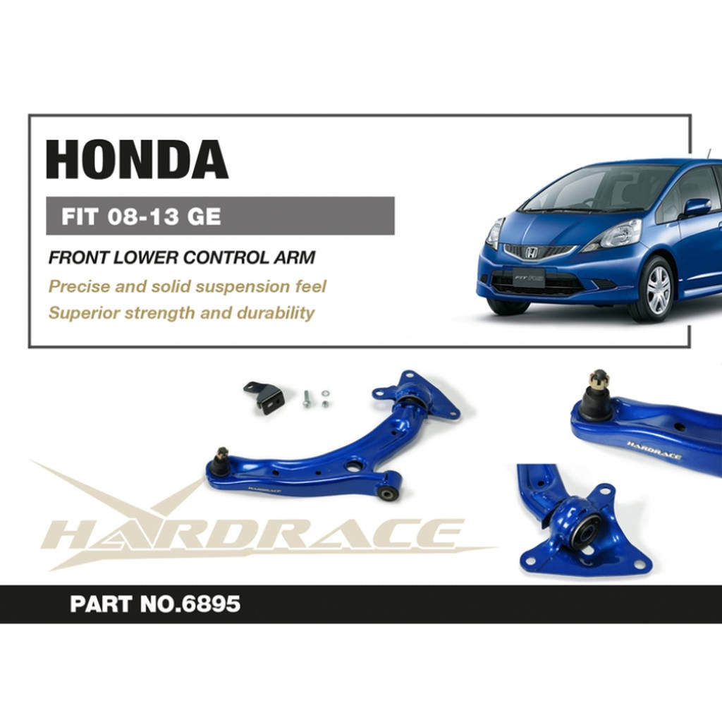 HARDRACE 6895 CONTROL ARM HONDA FIT 08-13 Photo-1