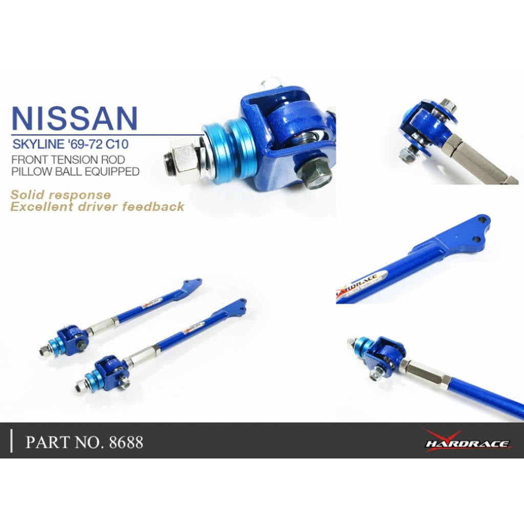 HARDRACE 8688 TENSION ROD NISSAN SKYLINE 69-72 Photo-5