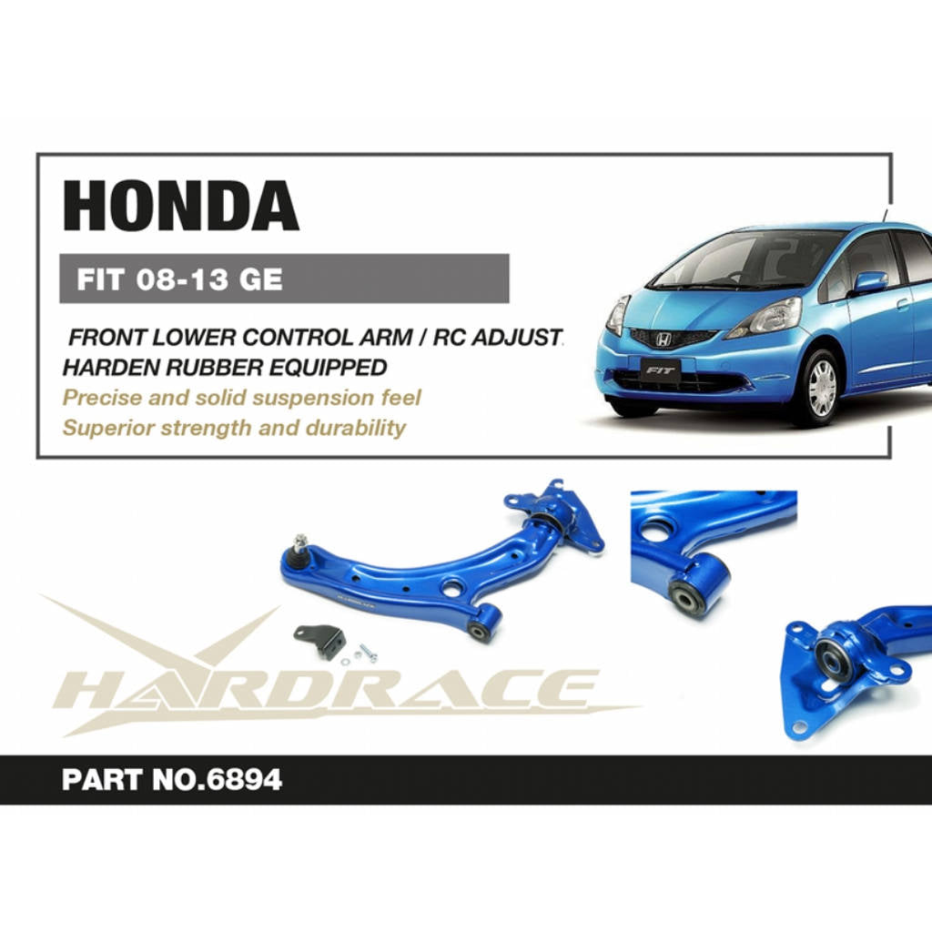 HARDRACE 6894 CONTROL ARM HONDA FIT 08-13 Photo-5