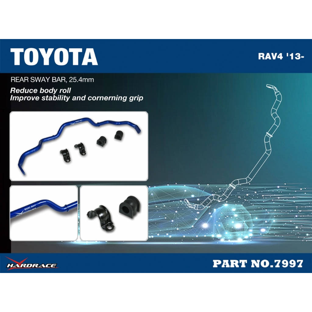 HARDRACE 7997 SWAY BAR TOYOTA RAV4 13- Photo-2