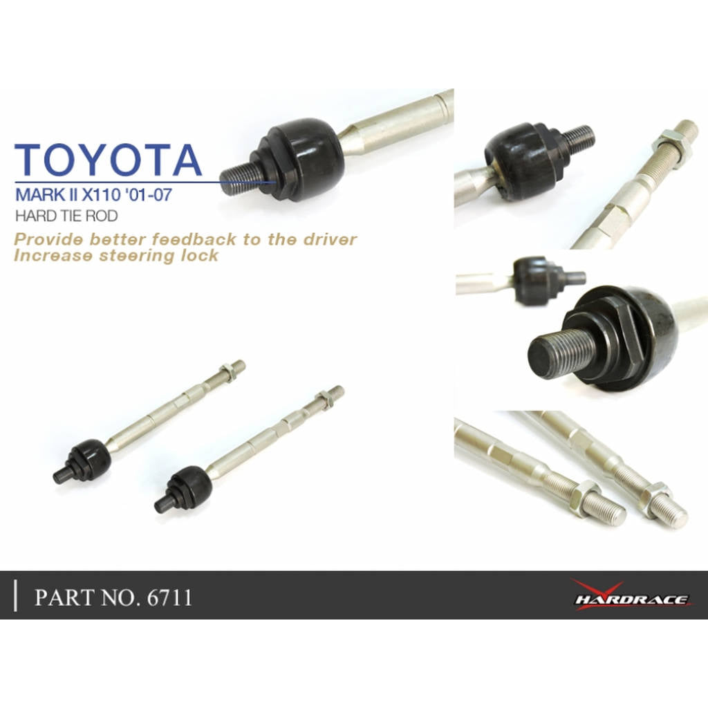 HARDRACE 6711 MAX ANGLE TIE ROD TOYOTA MARK Ⅱ 01-07 Photo-6