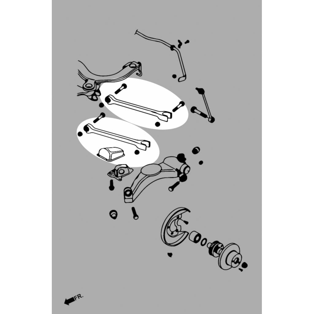 HARDRACE 7133 ADJ. CAMBER/TOE/CASTER ARM AUDI AUDI TT 01-06 Photo-1