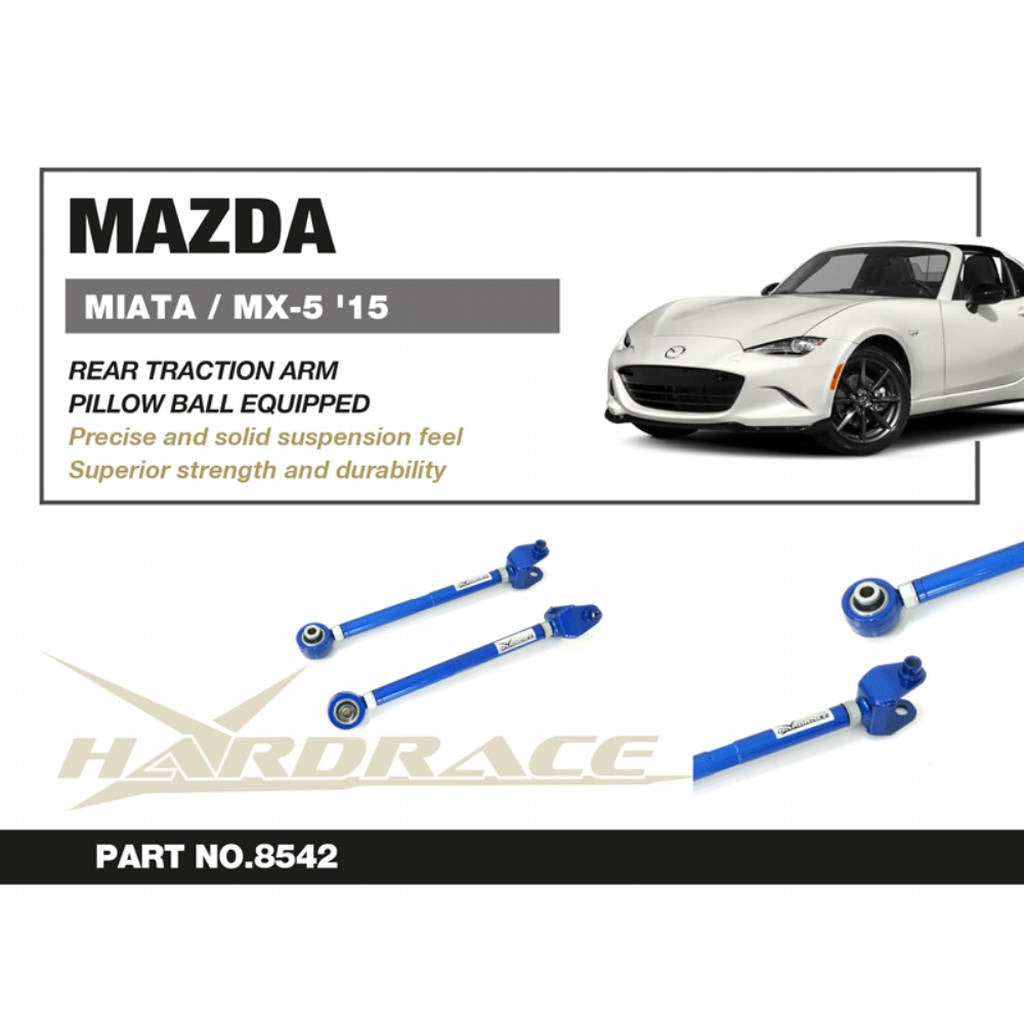 HARDRACE 8542 ADJ. CAMBER/TOE/CASTER ARM MAZDA MIATA 15- Photo-3