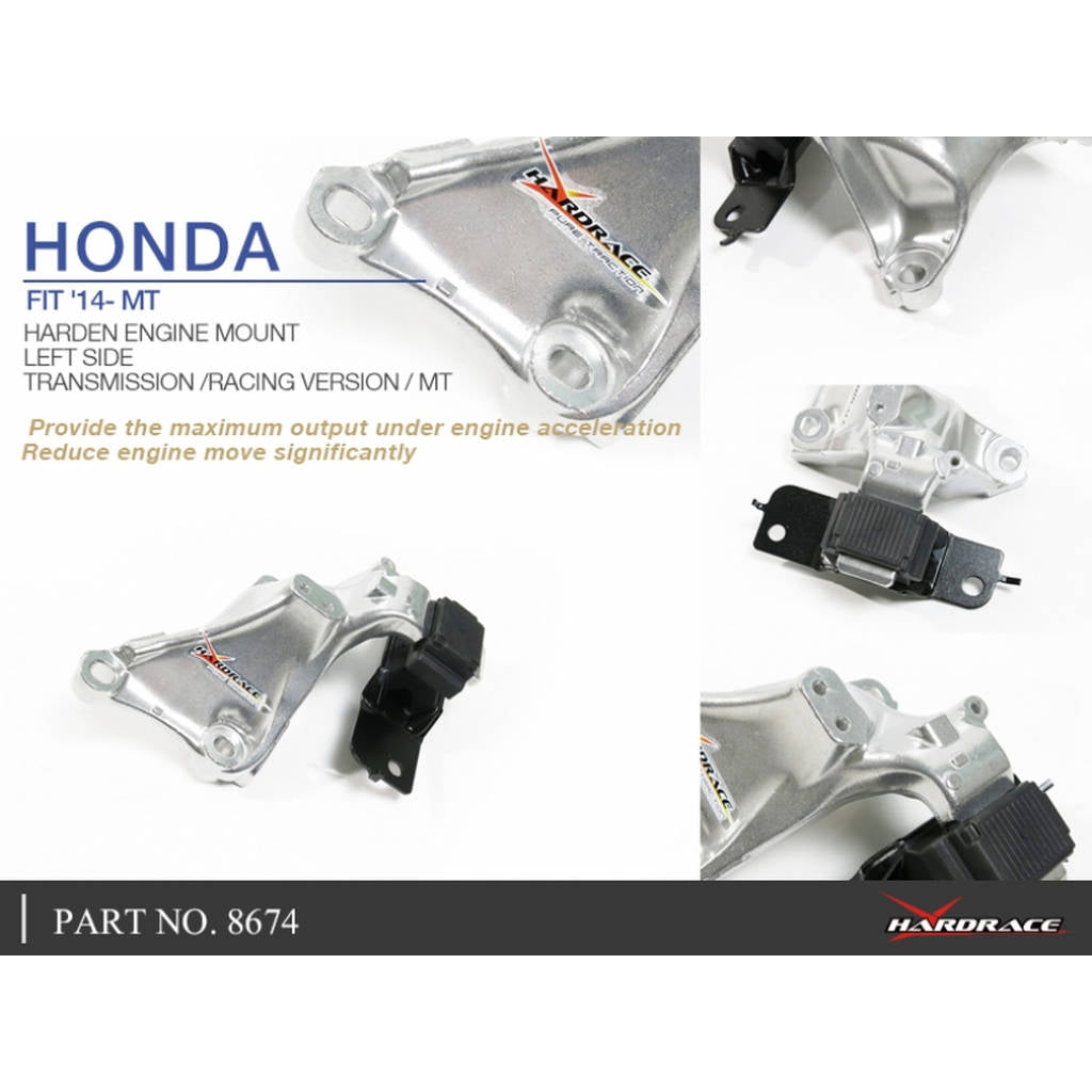 HARDRACE 8674 HARDEN ENGINE MOUNT HONDA FIT 14- Photo-5