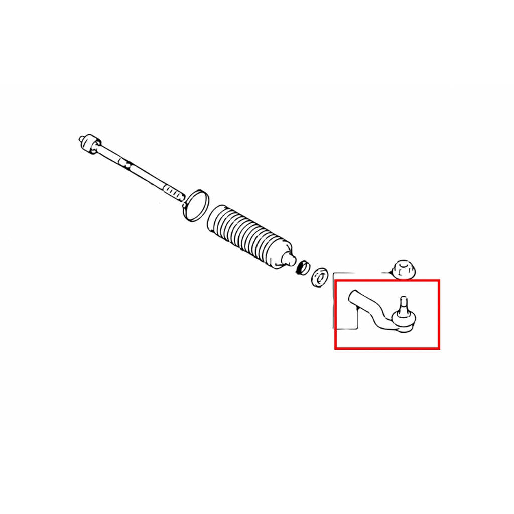 HARDRACE 7274 RC TIE ROD END FORD FOCUS 05- Photo-1