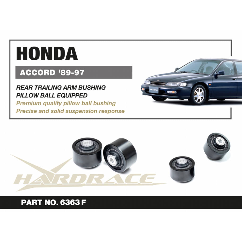 HARDRACE 6363F PILLOW BALL BUSHING HONDA ACCORD 90-97 Photo-2