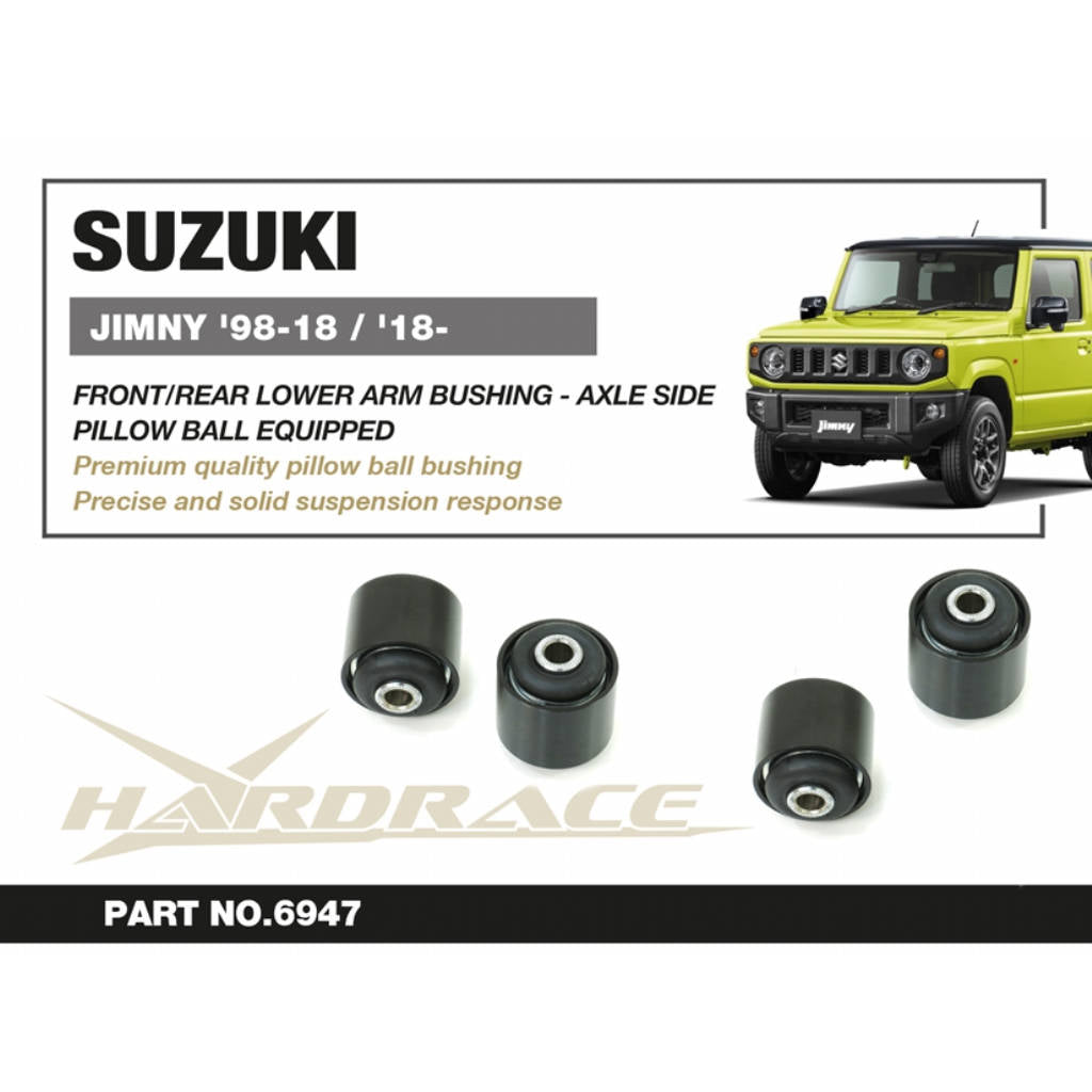 HARDRACE 6947 PILLOW BALL BUSHING SUZUKI JIMNY 00- Photo-2