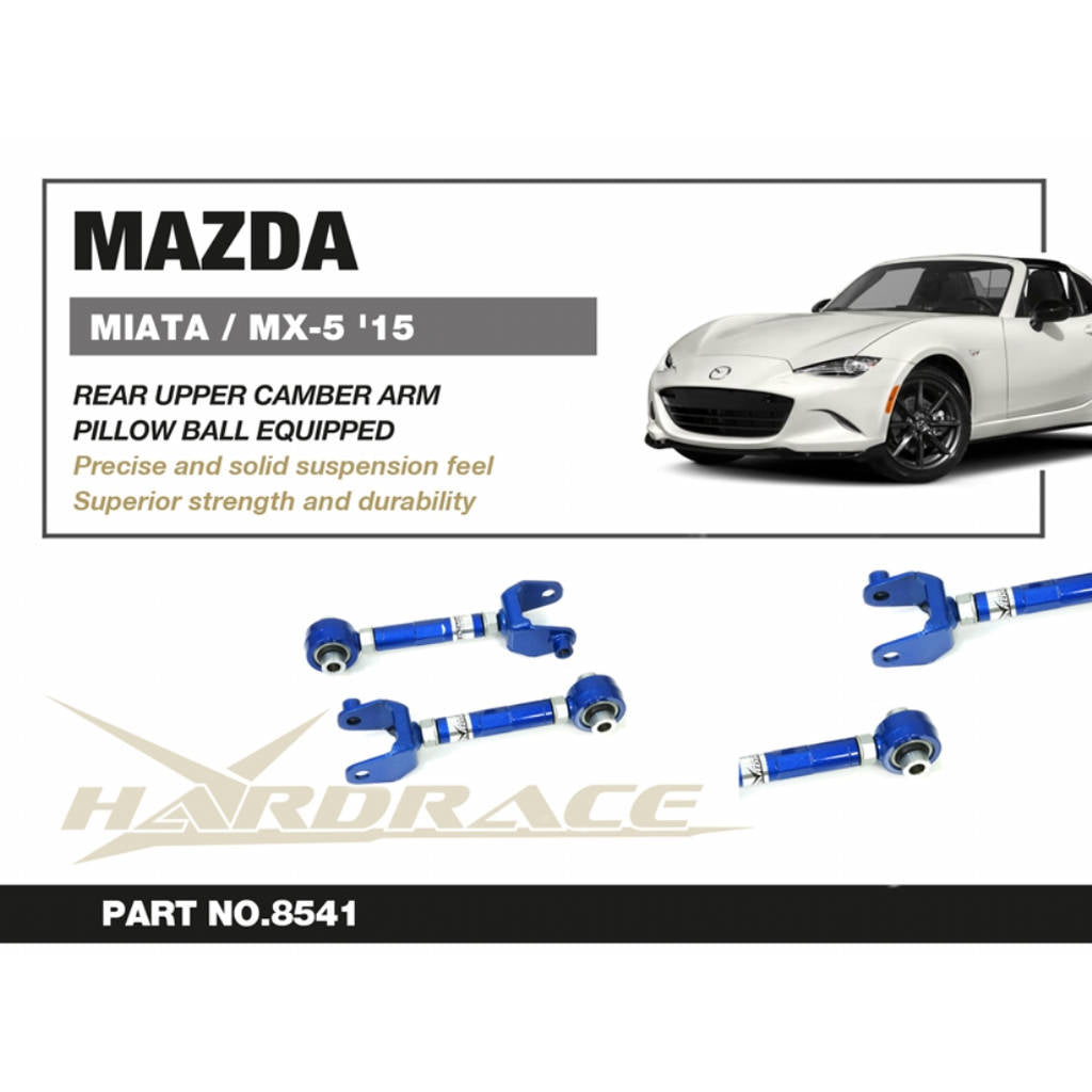 HARDRACE 8541 ADJ. CAMBER/TOE/CASTER ARM MAZDA MIATA 15- Photo-3
