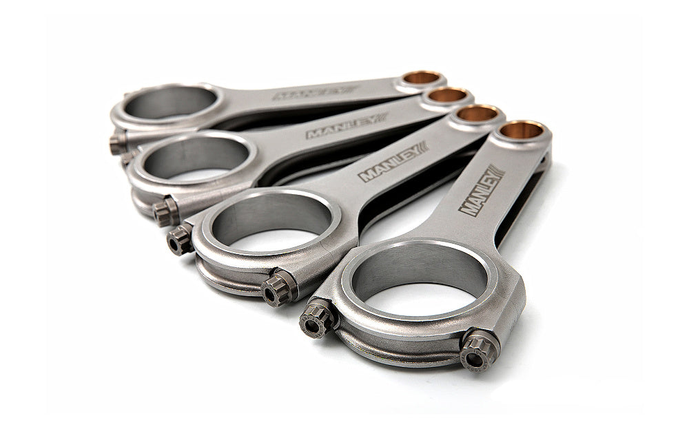 MANLEY 14021-4 Connecting Rod set H-Beam MITSUBISHI 4G63 6-bolt Photo-2
