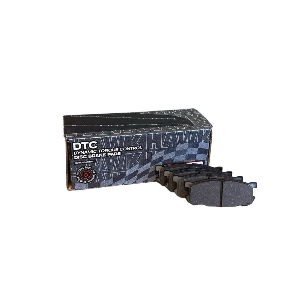 HAWK HB442W.496 Brake Pads DTC-30 (13 mm) Rear MAZDA Miata 2001-2005 Photo-0