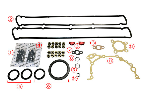 HKS 23002-AN004 Head Gasket Kit For Engine Overhaul Grommet 1.2 mm for RB26 Photo-1