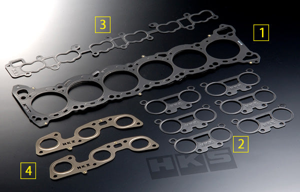 HKS 23009-AN011 Head Gasket Kit For Engine Overhaul Stopper 1.2 mm for RB26 Photo-0 