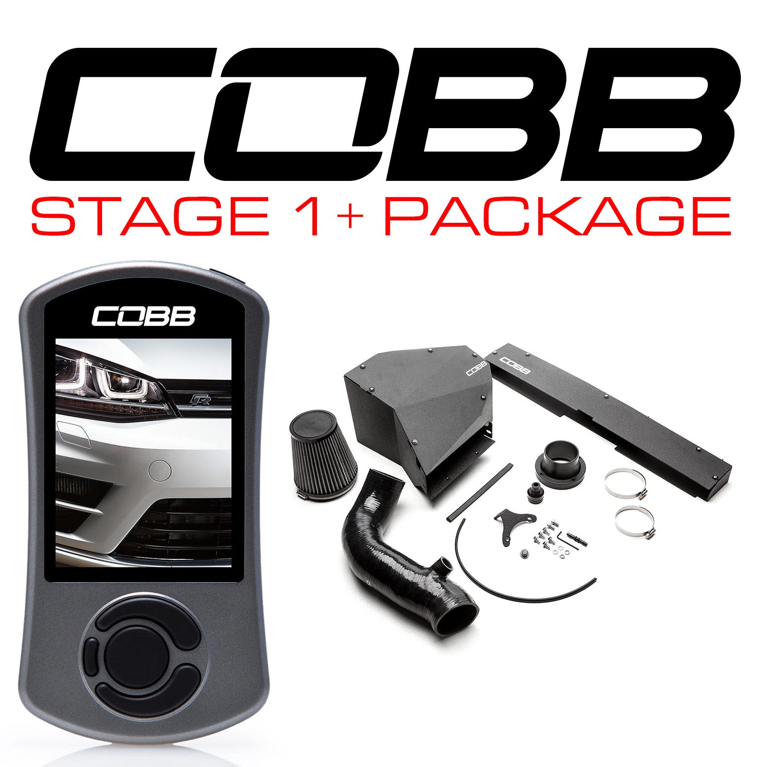 COBB VLK003001P VW Stage 1 + Power Package Golf R (Mk7) 2015-2017 USDM Photo-0
