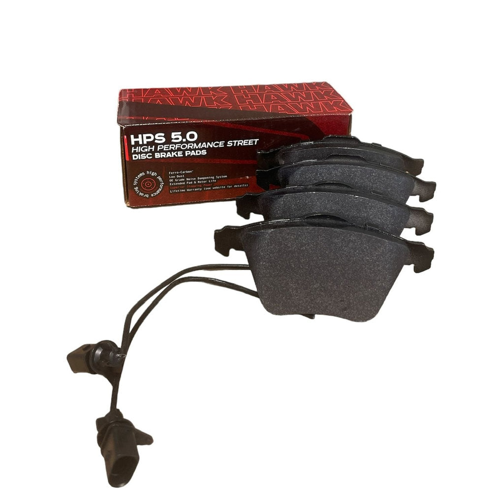 HAWK HB538B.760 Brake Pads HPS 5.0 Front VW Golf R32/CC VR6 2010+/AUDI A6 2002-2011 Photo-0