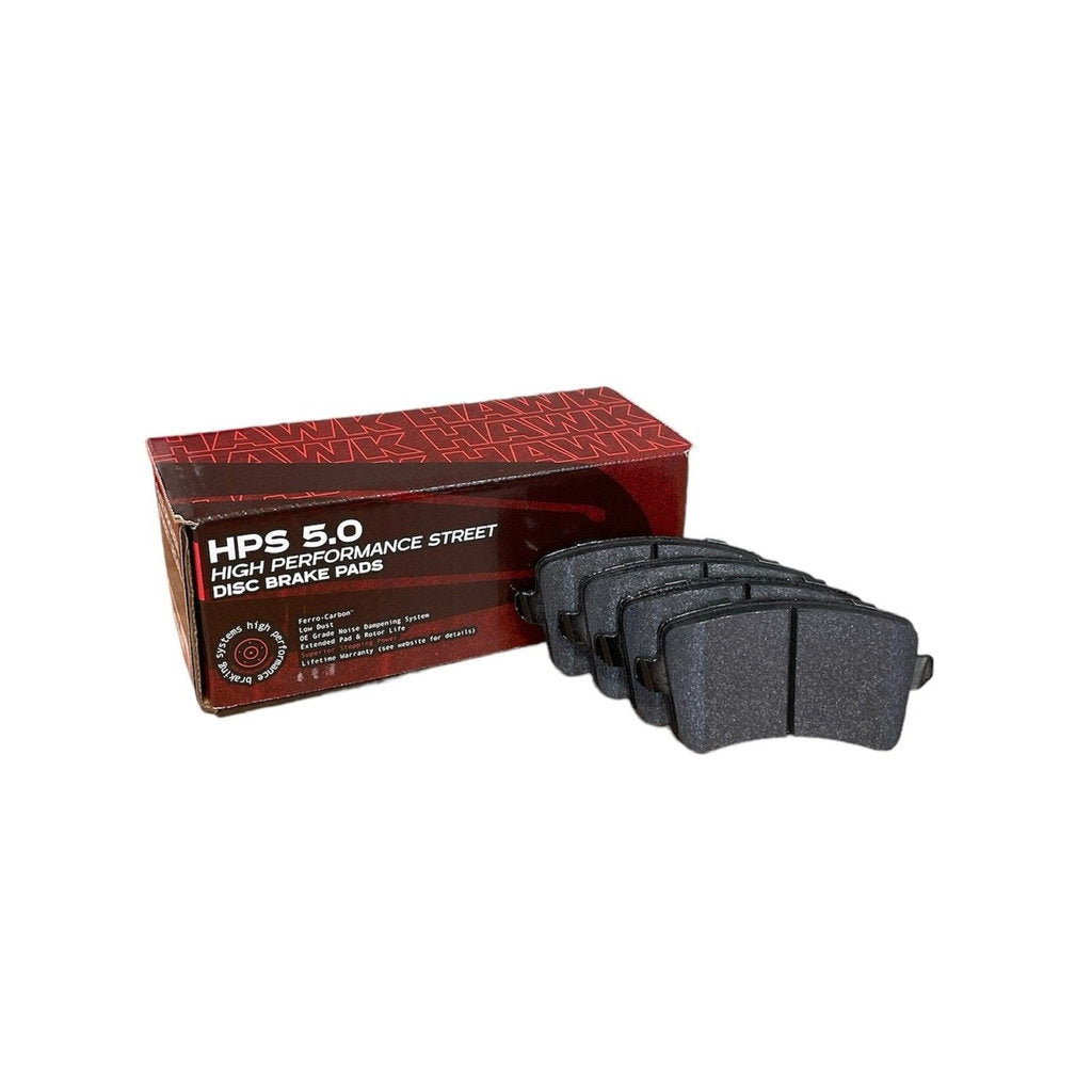 HAWK HB642B.658 Brake Pads HPS 5.0 Rear AUDI A4/A5/A6 Quattro/S4/S5 Premium Plus Photo-0