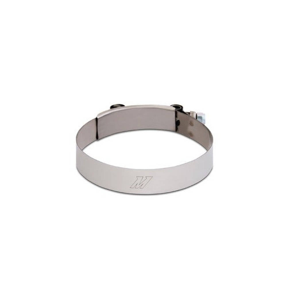 MISHIMOTO MMCLAMP-35 Stainless Steel T-Bolt Clamp, 3.38" - 3.70" (86MM - 94MM) Photo-0