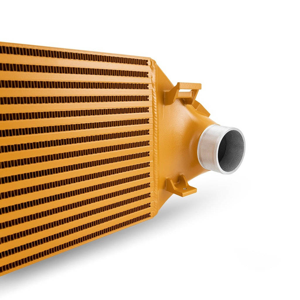 MISHIMOTO MMINT-FOST-13GD FORD Focus ST Performance Intercooler, 2013+, Gold Photo-3