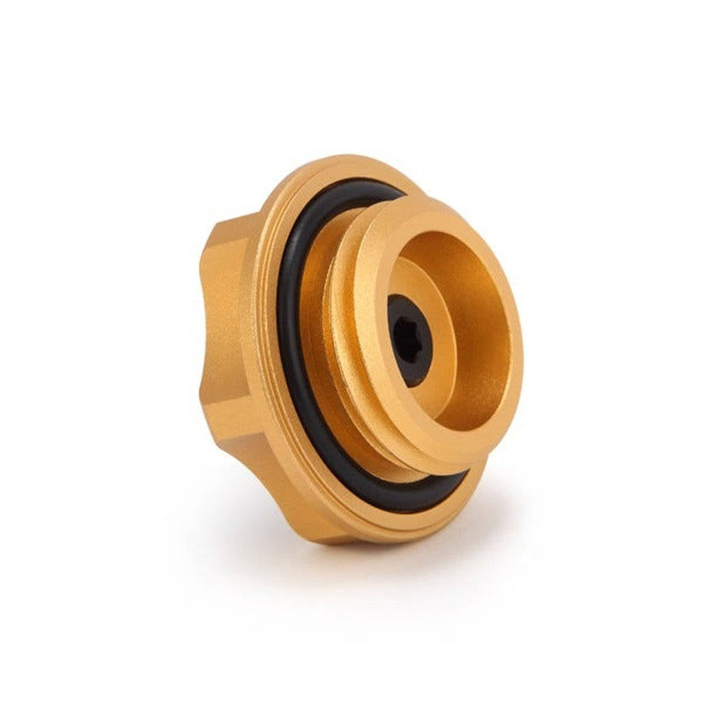 MISHIMOTO MMOFC-SUB-GD Limited Edition SUBARU Oil Filler Cap, Gold Photo-1