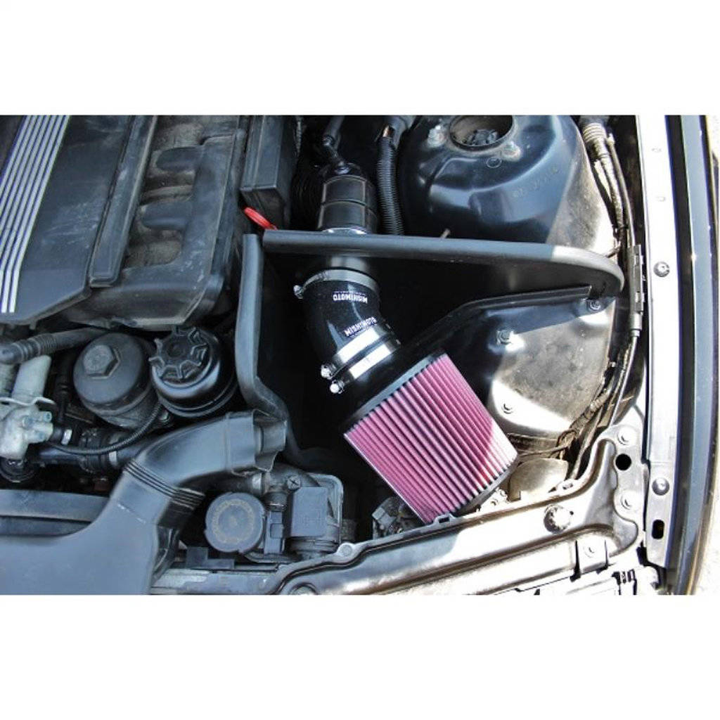 MISHIMOTO MMAI-E46-99BK BMW E46 Performance Air Intake, 1999-2005 Black Photo-1