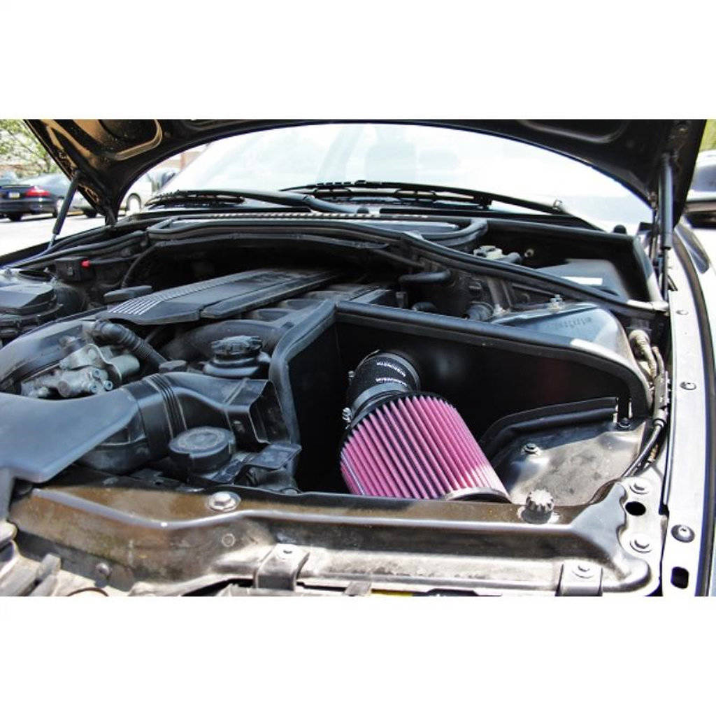 MISHIMOTO MMAI-E46-99BK BMW E46 Performance Air Intake, 1999-2005 Black Photo-3