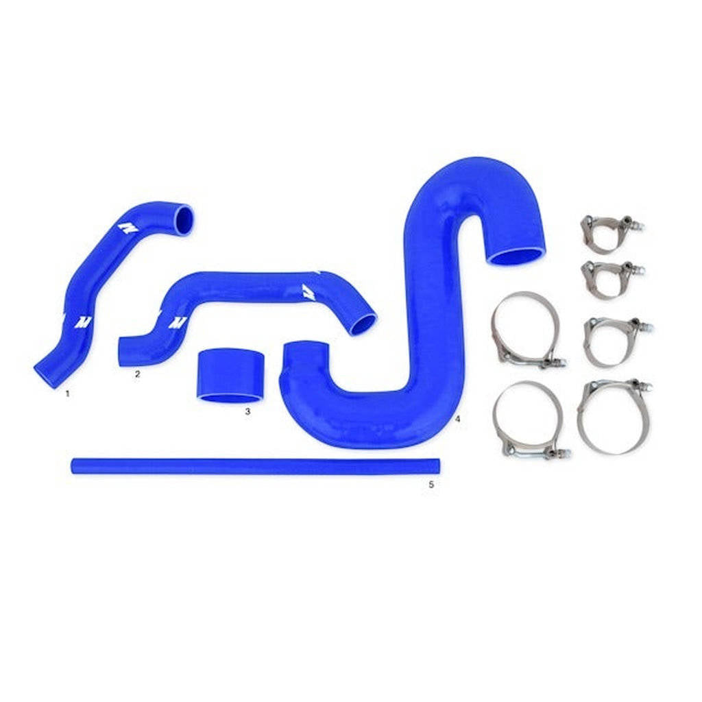 MISHIMOTO MMTMIC-WRX-01SLBL SUBARU WRX/STI Performance Top-Mount Intercooler Kit, Silver Intercooler Photo-11