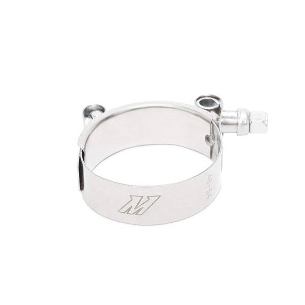 MISHIMOTO MMCLAMP-2 Stainless Steel T-Bolt Clamp, 1.89" - 2.12" (48MM - 54MM) Photo-0