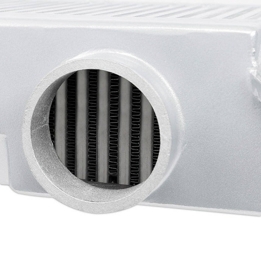 MISHIMOTO MMTMIC-STI-08SLBK SUBARU WRX STI Performance Top-Mount Intercooler Kit, Silver Cooler, Bla Photo-5