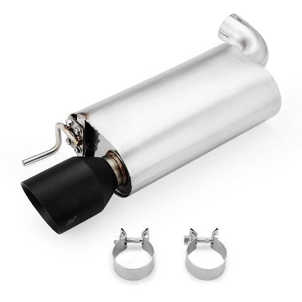 MISHIMOTO MMEXH-MUS8-15ASBK FORD Mustang GT Street Axleback Exhaust, 2015+, Black Photo-1