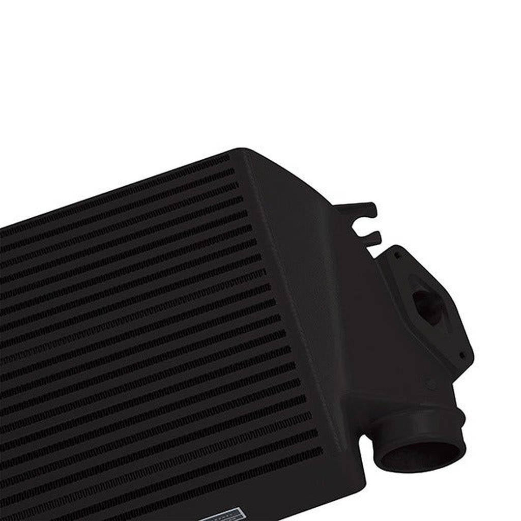 MISHIMOTO MMTMIC-WRX-08BKBL SUBARU WRX 2008-2014 Top-Mount Intercooler Black Cooler, Blue Hoses Photo-3