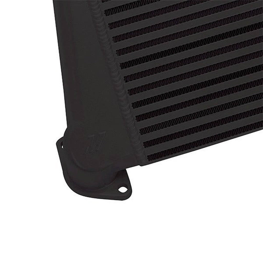 MISHIMOTO MMTMIC-WRX-08BKBL SUBARU WRX 2008-2014 Top-Mount Intercooler Black Cooler, Blue Hoses Photo-4